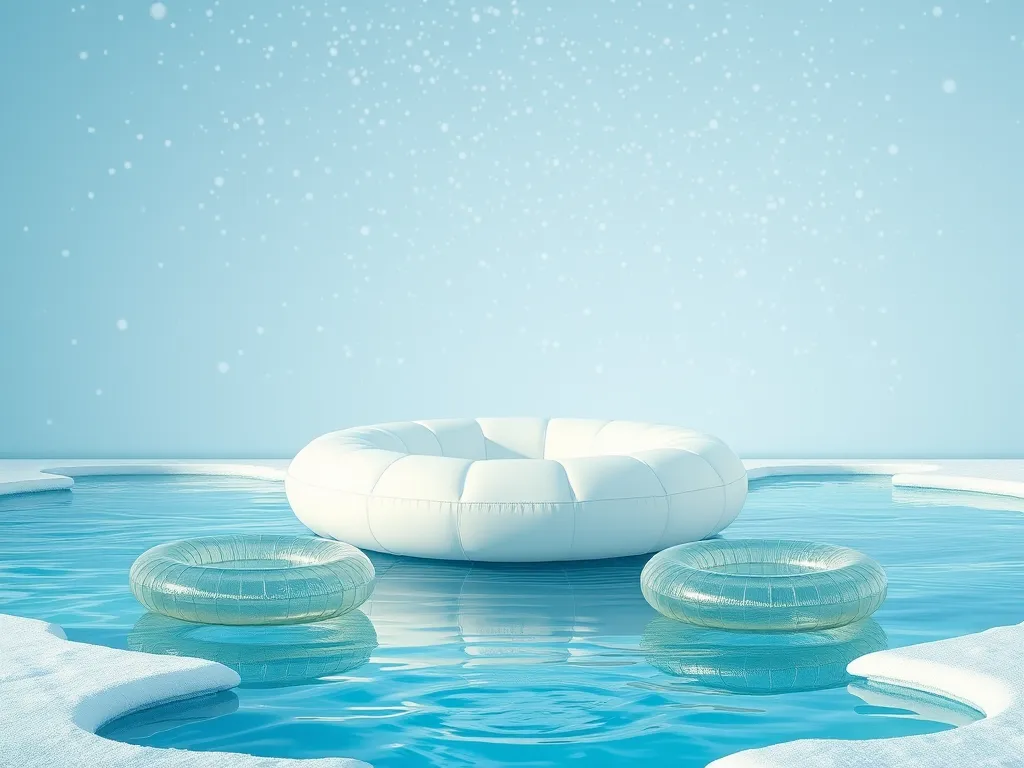 Instructions on how to close an above ground saltwater pool.