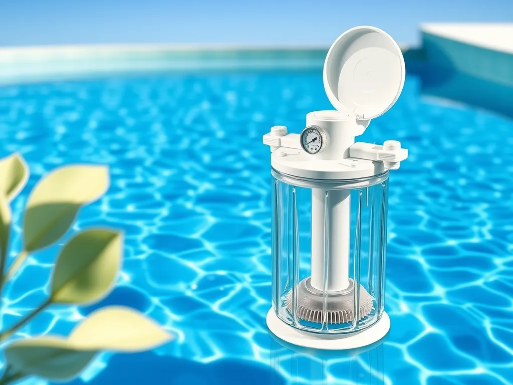 DE filter for above ground pool ensuring clean and clear water