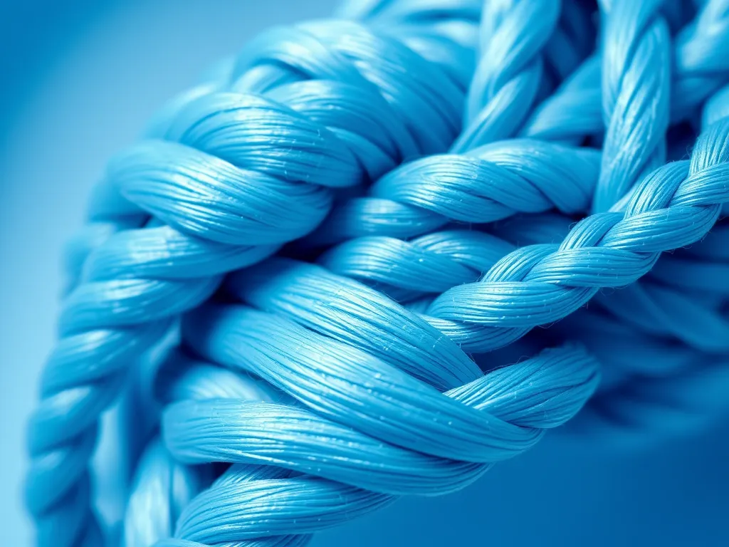 Close-up of blue braided hair, relevant to getting braids wet in the pool.