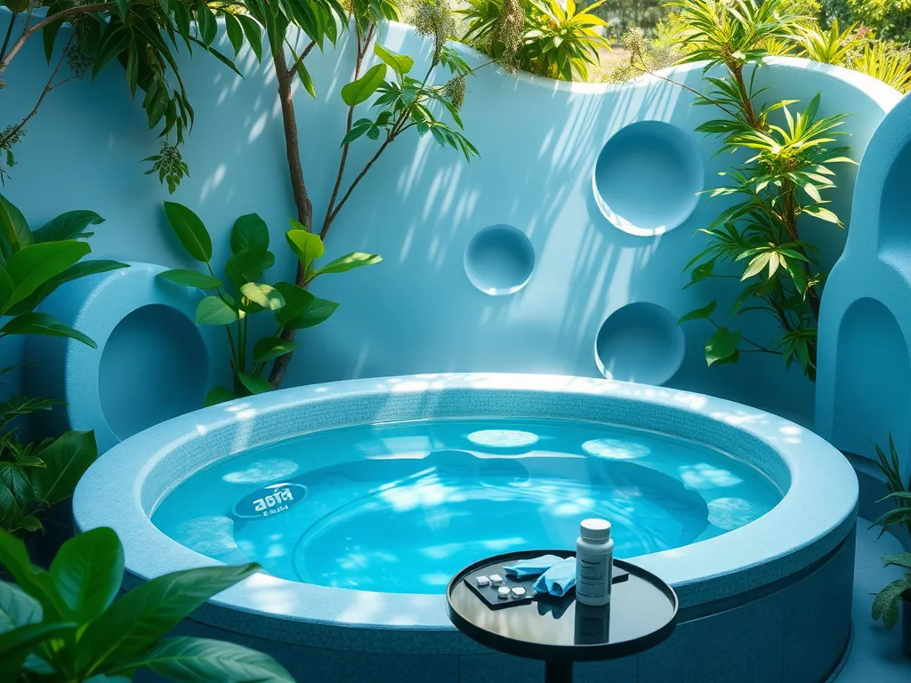 Clean pool water with bromine tablets and liquid bromine options for pool maintenance