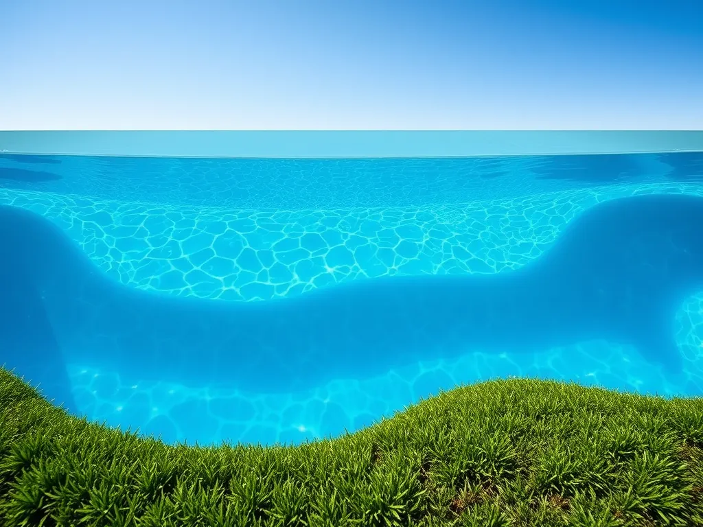 A clear and inviting public pool reflecting the importance of cleanliness in recreational water facilities.