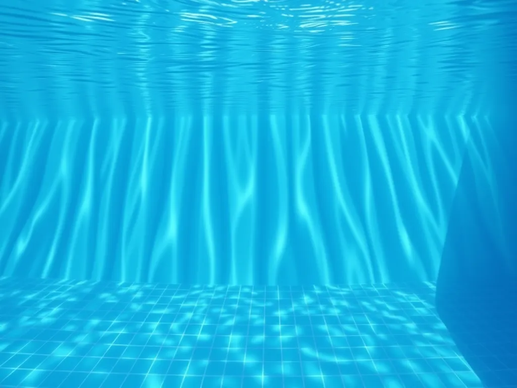 Crystal clear water in a competition pool, showcasing optimal racing conditions.