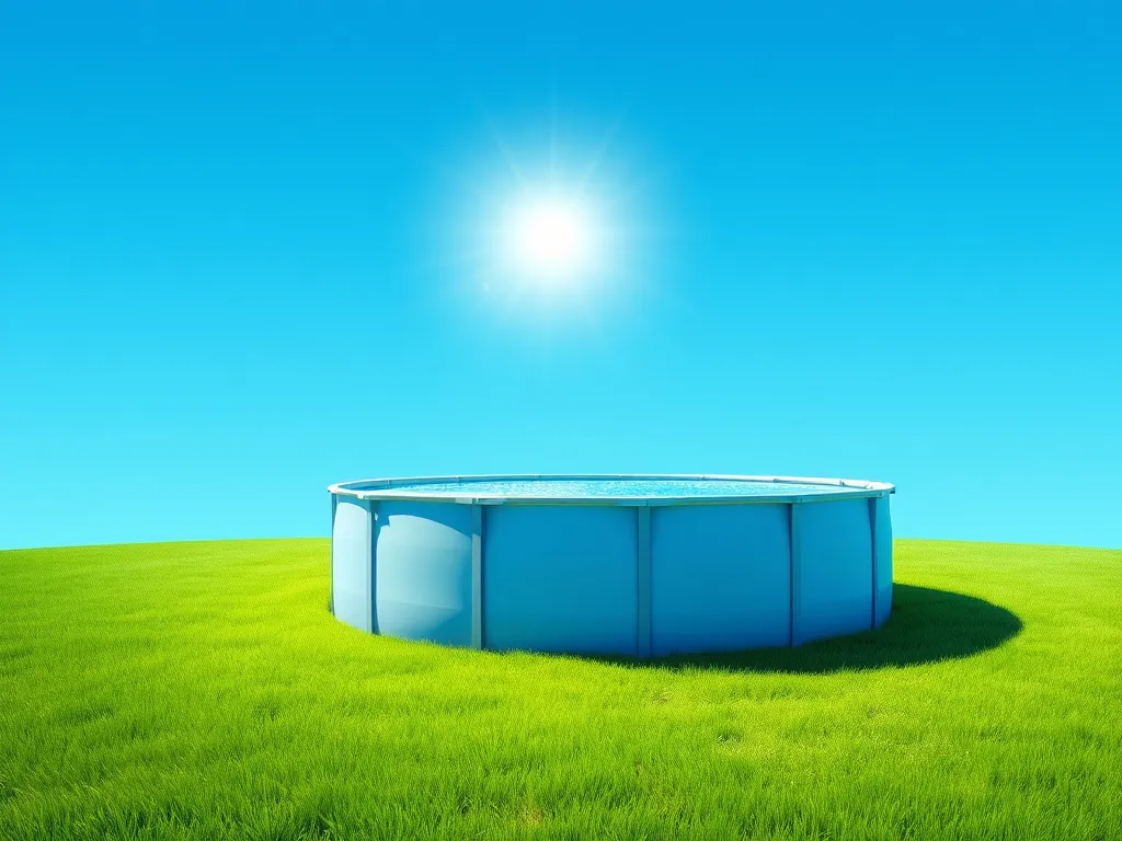 A solar pool heater installed for year-round enjoyment of swimming pools.