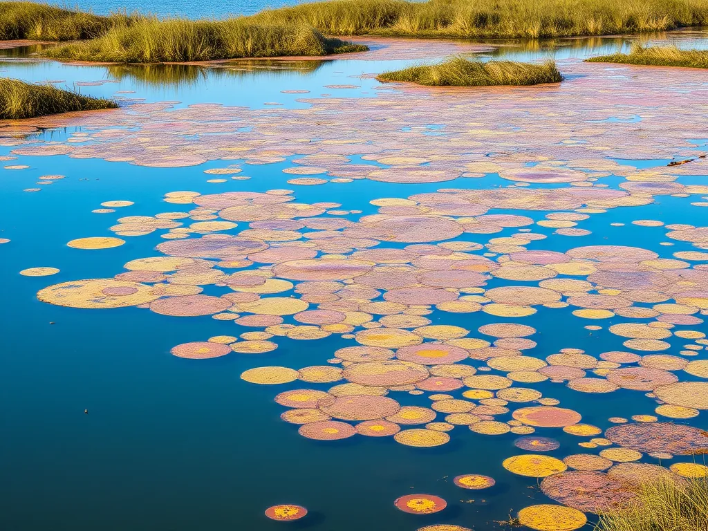 Pool water after rain, showing floating debris and leaves, highlighting the need to drain water from the pool.