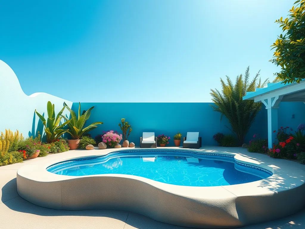 Beautiful pool in Florida showcasing how a pool can add value to a home