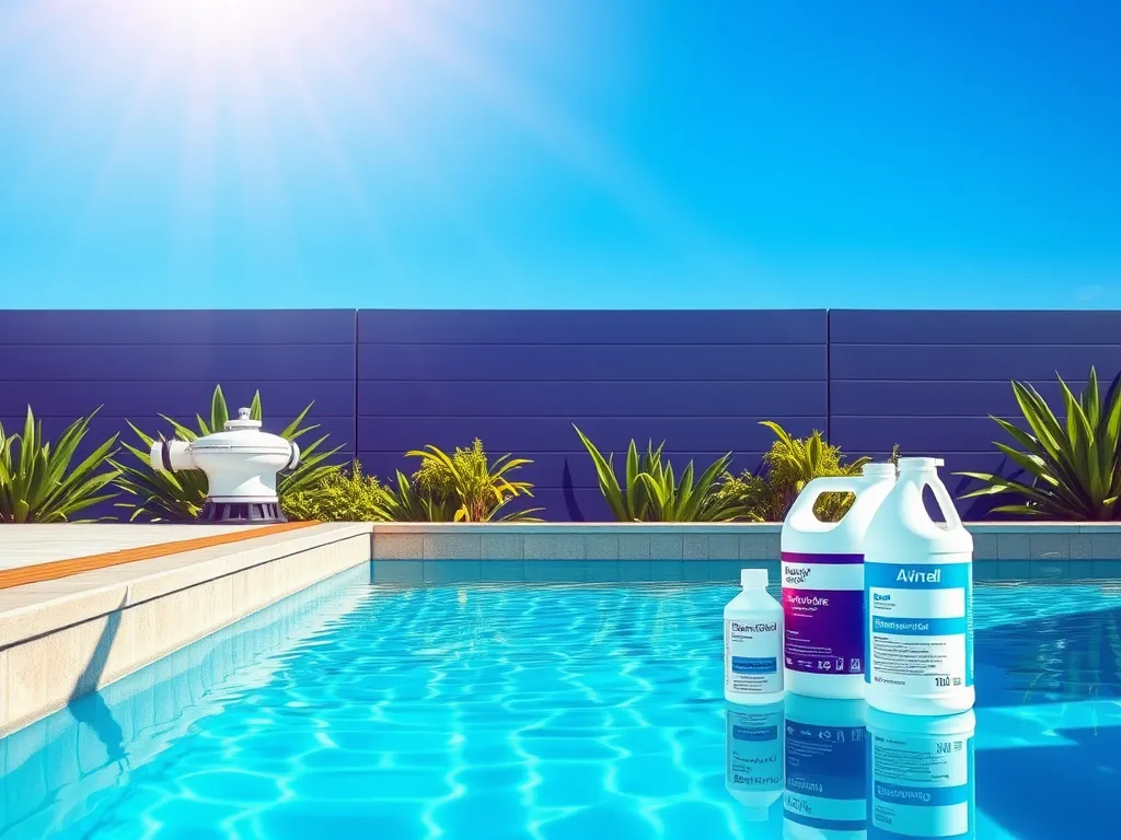 Pool with paver sand underneath, illustrating the importance of proper base for pool installation.