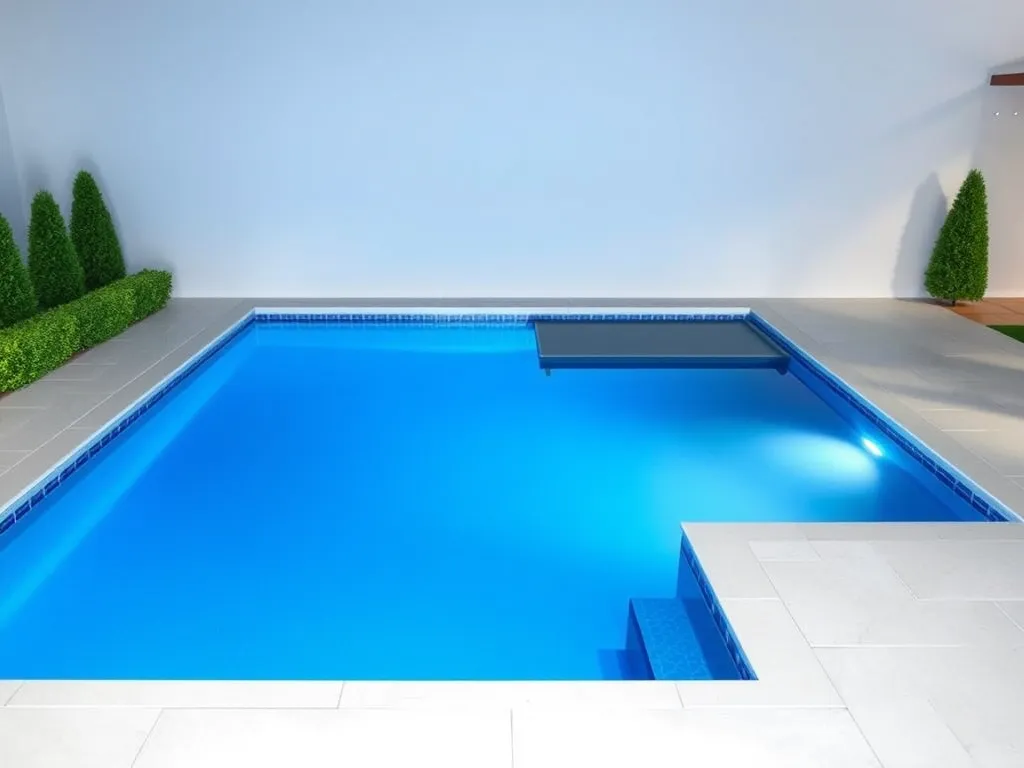 Inviting swimming pool in the Dominican Republic, perfect for a December swim.